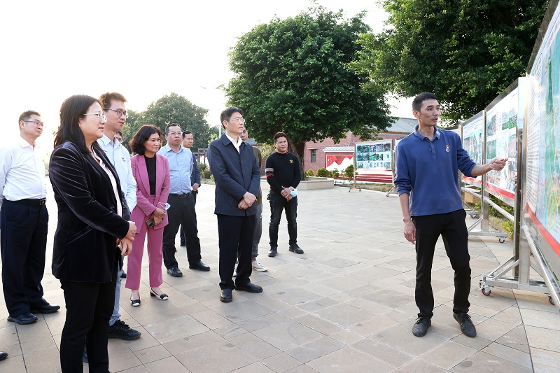省委党史学习教育第六巡回指导组到麻章区实地调研指导党史学习教育工作(图文杨阳传).JPG