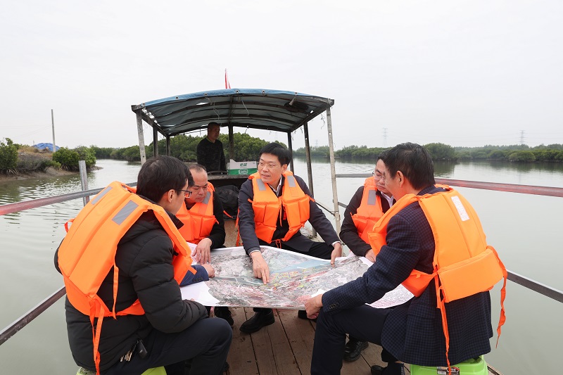 区委书记陈政带队到湖光镇调研红树林保护和旅游资源开发工作(图文杨阳传) (3).JPG