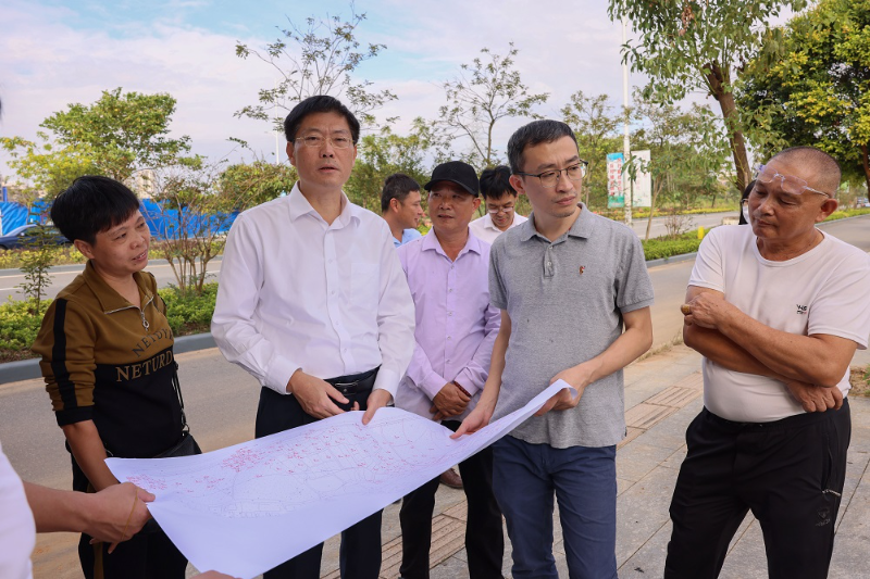 区委书记陈政调研推进教育用地征拆工作.jpg